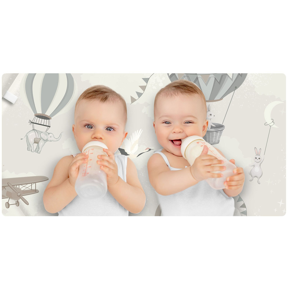 Mata edukacyjna interaktywna duża Balony