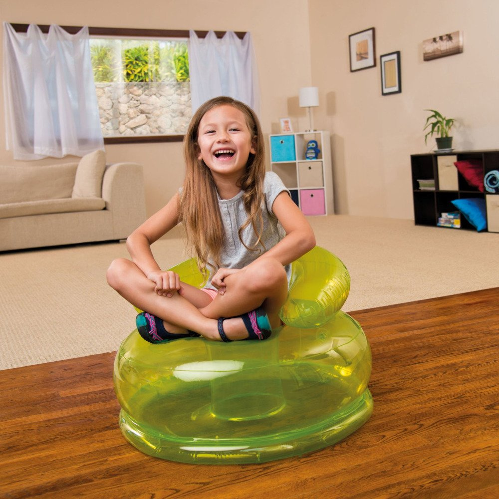 Kolorowe fotele dmuchane dla dzieci 48509 Intex