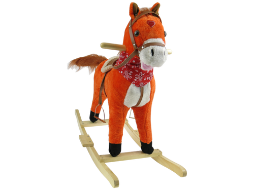 KONIK NA BIEGUNACH RŻY PARSKA POMARAŃCZOWY