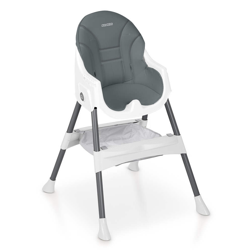 Krzesełko do karmienia Mani szare
