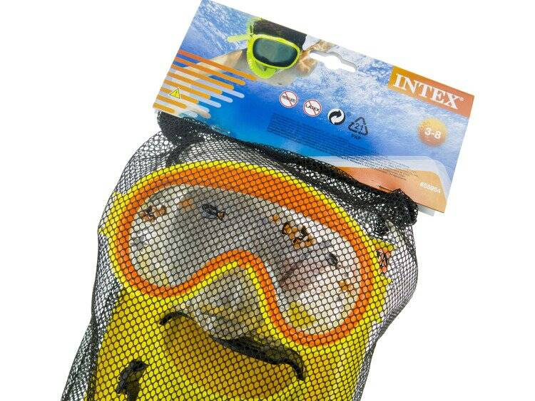 Zestaw do nurkowania maska + rurka + płetwy INTEX 55954