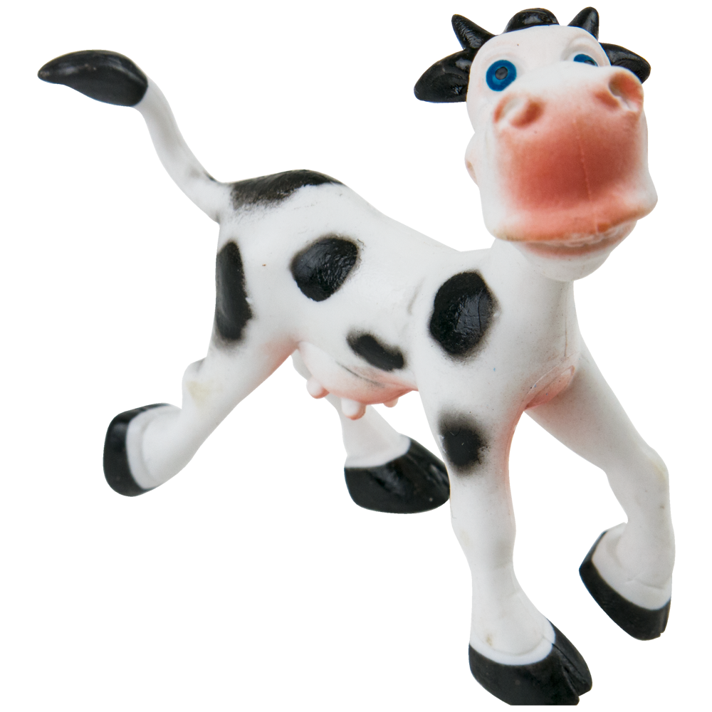 Zestaw zwierząt gumowych Farma figurki Gospodarstwo 6 sztuk