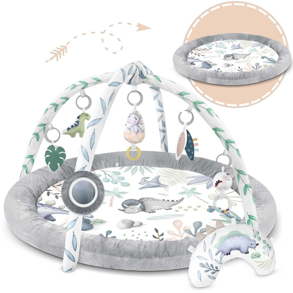 Mata edukacyjna interaktywna Dino 