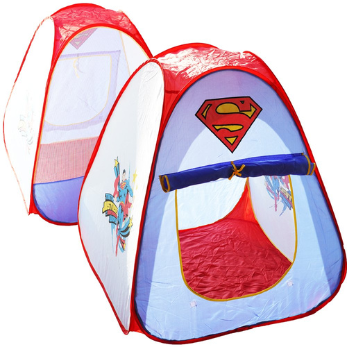 Namiot dla dzieci Superman samorozkładajacy się do ogrodu plac zabaw