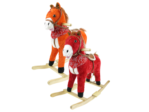 KONIK NA BIEGUNACH RŻY PARSKA POMARAŃCZOWY