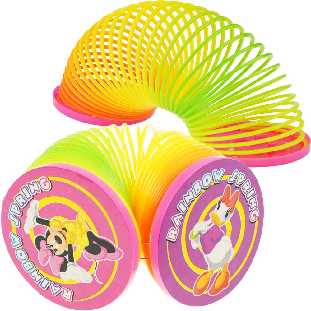 Magiczna kolorowa tęczowa sprężynka 6 cm sprężyna