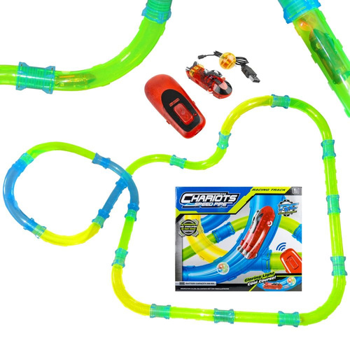Tor wyścigowy rurowy Speed Pipes + Autko RC