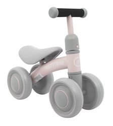 Pierwszy Rowerek biegowy PettyTrike dla dzieci Różowy 4-kołowy Jeździk SporTrike