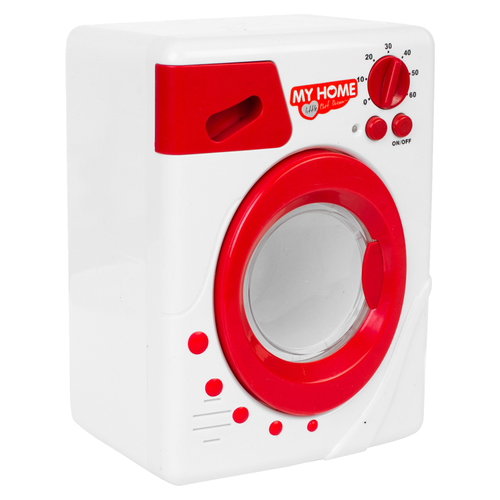 Zestaw duży Agd dla dzieci - odkurzacz, żelazko, pralka