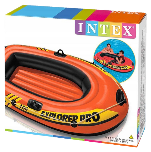 Ponton Explorer PRO 100 160 x 94 x 29 cm INTEX 58355 +wiosła 59623 Intex