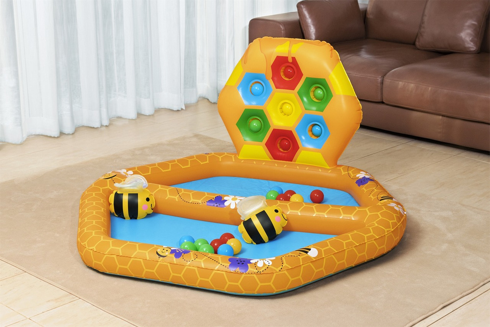 Plac zabaw dmuchany Pszczułki 127 x 119 x 61 cm Bestway 52639