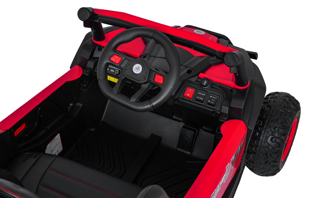 Pojazd Buggy Madman UTV-MX Czerwony