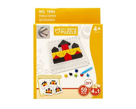 Puzzle układanka, 59 elementów