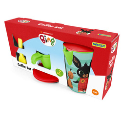 Bing zestaw naczyń kawowy dzbanek filizanka łyżeczka