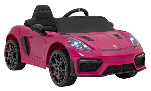 Pojazd Porsche Spyder RS 718 Różowy