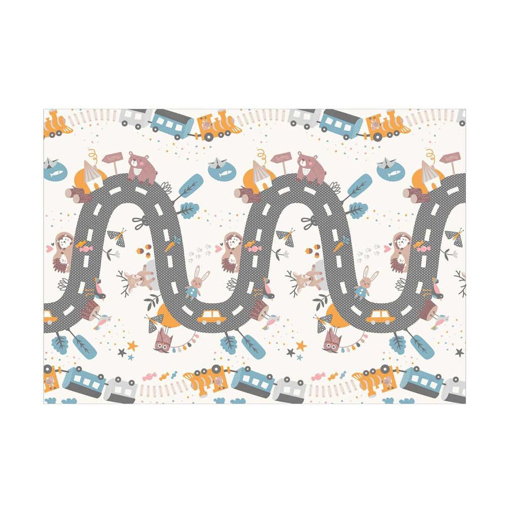 Mata piankowa edukacyjna składana 200 x 150 x 1 cm