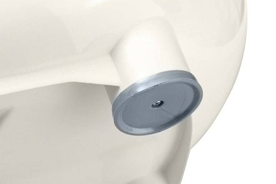 Wanienka z czujnikiem temperatury 90 x 45 x 23 cm KINDERSAFE różowa