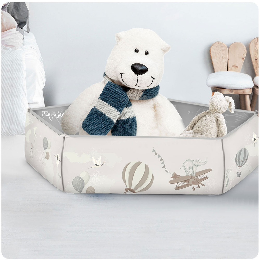 Mata edukacyjna interaktywna duża Balony