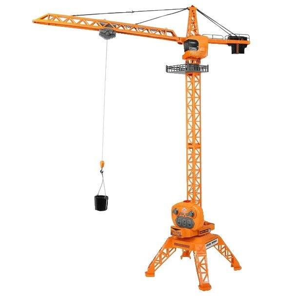 DUŻY Dźwig żuraw budowlany na pilota 120 cm