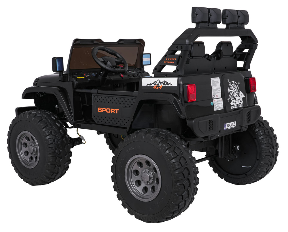 Pojazd Extreme Sport 4x4 Czarny