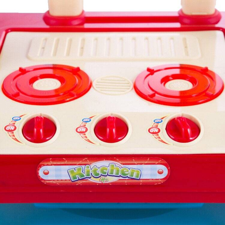 Kuchnia składana walizka akcesoria 18 el. Mały Kucharz 