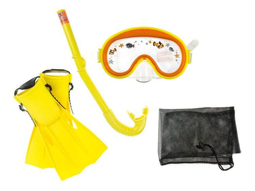 Zestaw do nurkowania maska + rurka + płetwy INTEX 55954