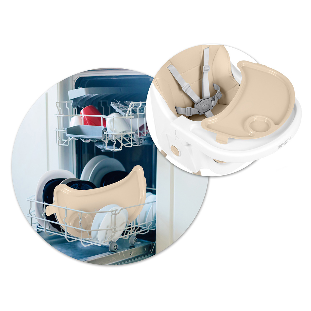 Krzesełko do karmienia  Mani beżowe