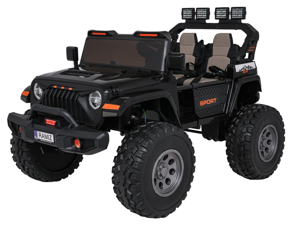 Pojazd Extreme Sport 4x4 Czarny