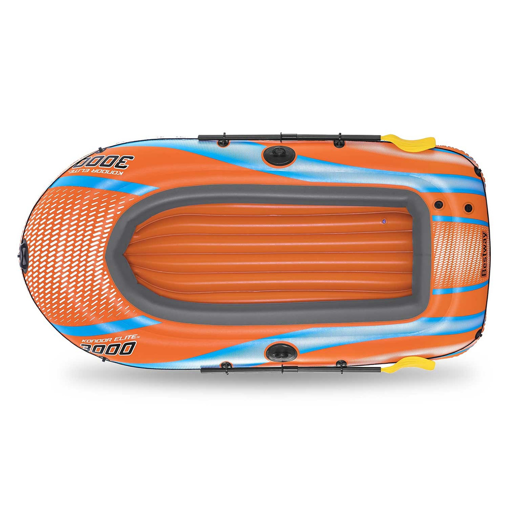 Bestway Zestaw Dmuchany ponton Kondor Elite 3000 z wiosłami i pompką 61145