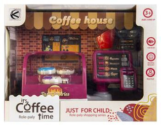 Zestaw Kawiarnia cukiernia kasa sklepowa
