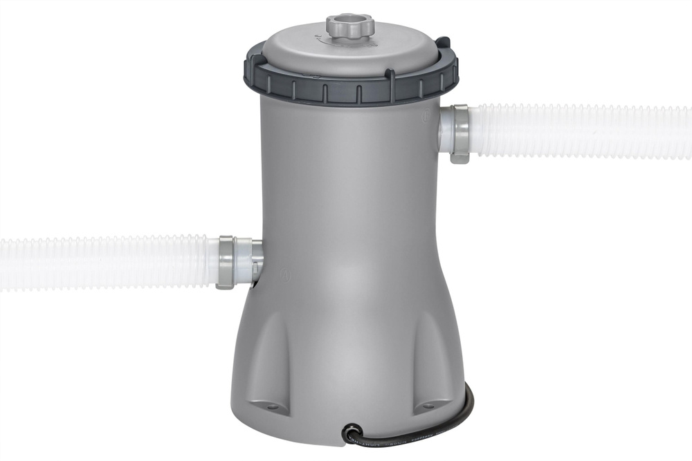 Basen stelażowy Power Steel 488x244x122 Szary 16x8FT BESTWAY 6w1