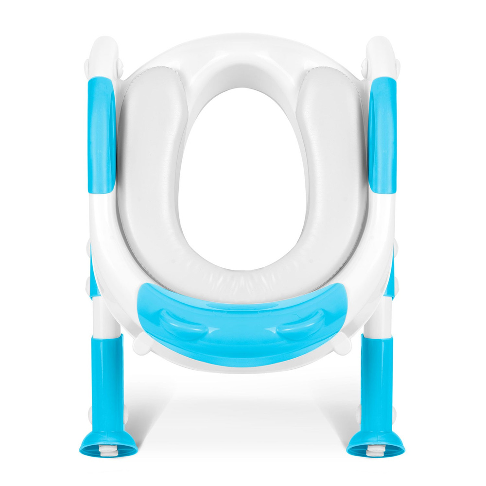 Nakładka na sedes z drabinką miś  niebieska