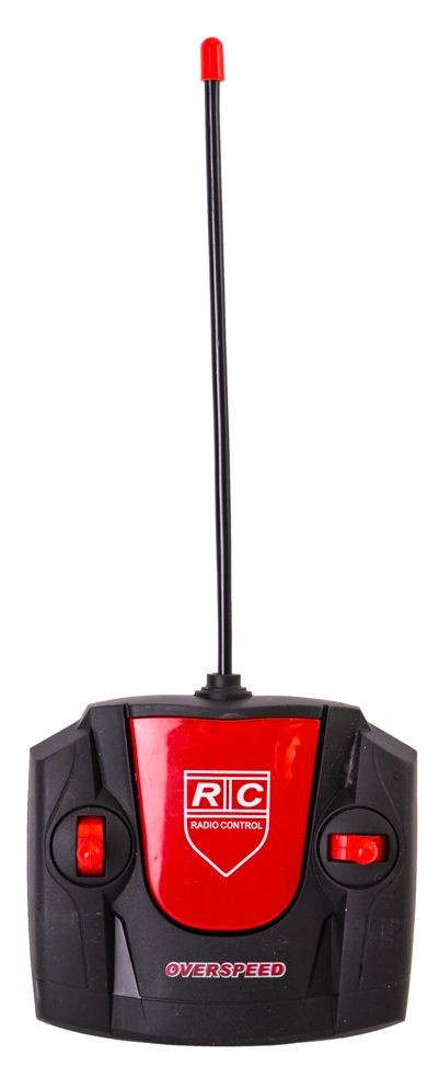 Szybki samochód zdalnie sterowany przyciemniane szyby, czerwona grafika