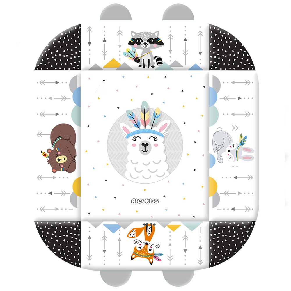 Mata interaktywna edukacyjna 110x100cm