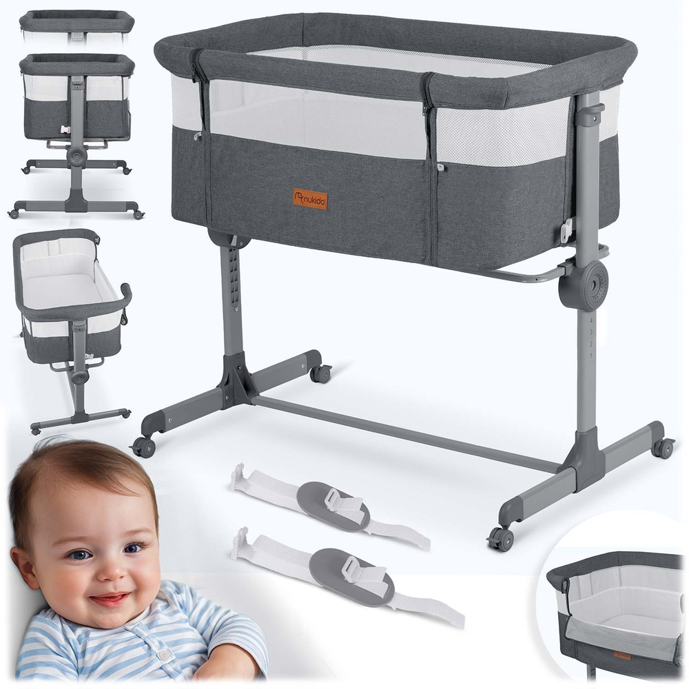 Łóżeczko dziecięce składane turystyczne dostawka 