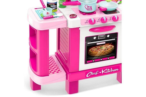 Duża kuchnia kuchenka dla dzieci + Toster + Ekspres 29el