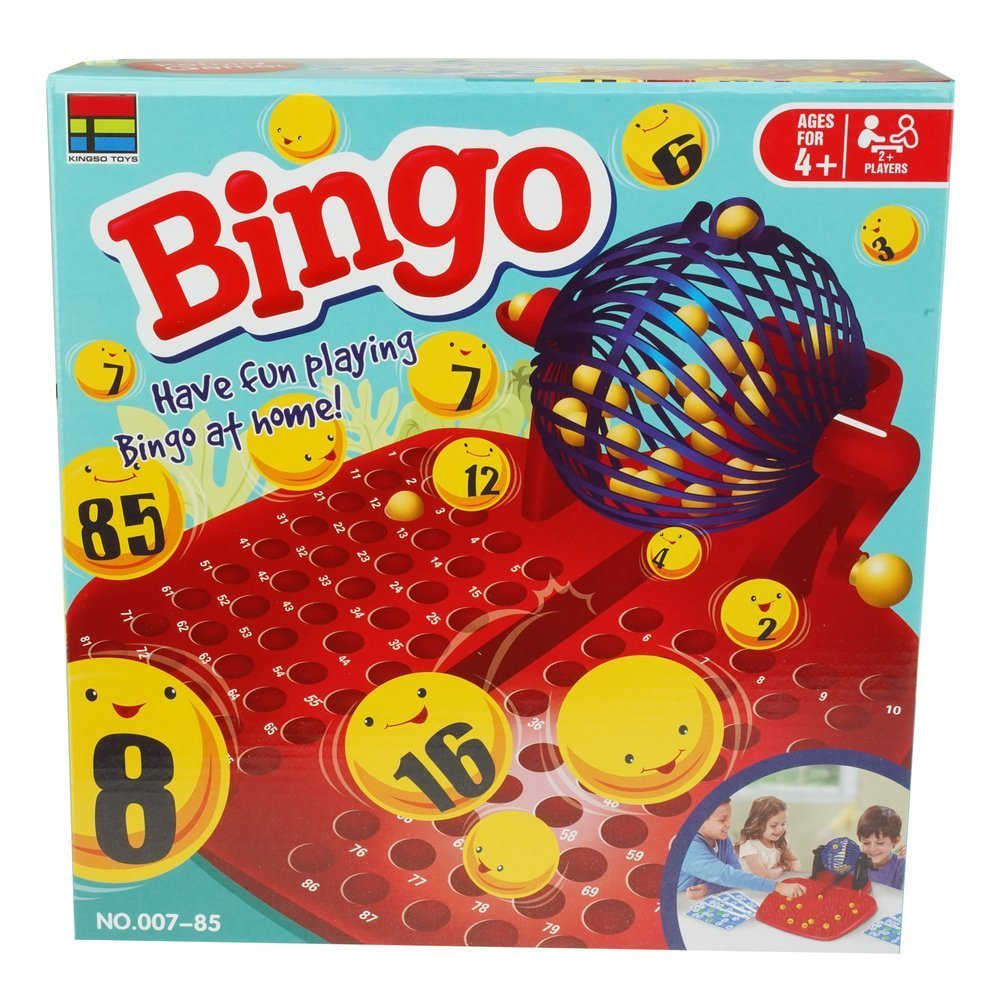 Gra edukacyjna Bingo Lotto maszyna losująca Zabawa Rodzinna 