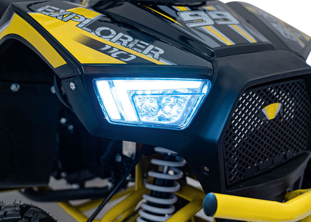 Pojazd Quad Spalinowy 110CC EXPLORER Żółty
