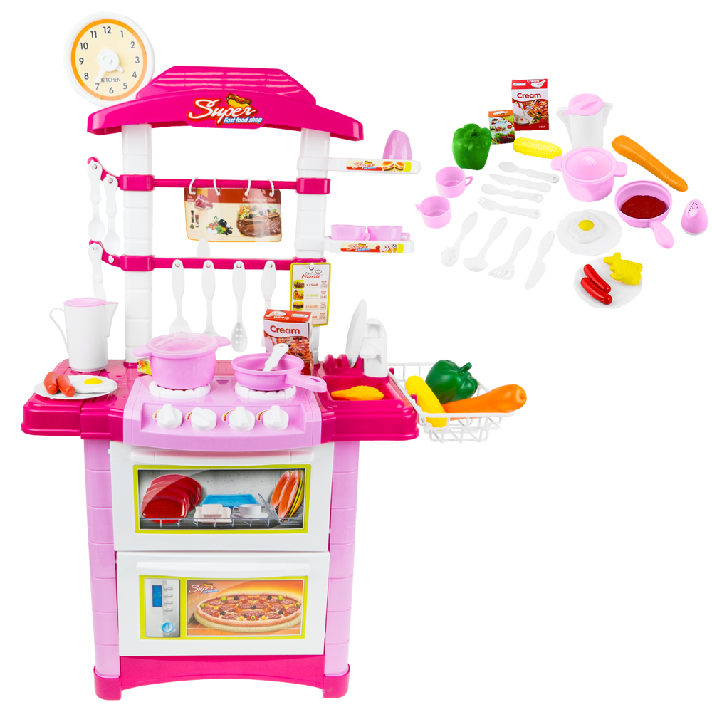 Duża kuchnia + Akcesoria Mały Kucharz