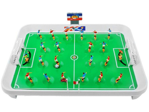 Gra piłkarzyki na sprężynach 22 zawodników Football