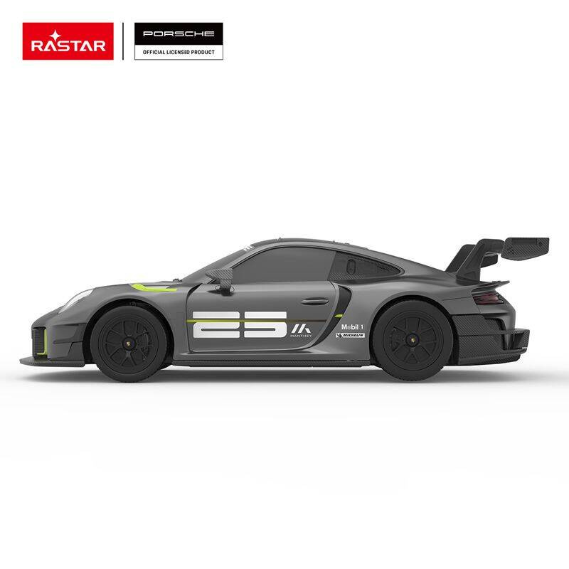 Porsche 911 GT2 RS Clubsport 25 skala 1:24 Rastar samochód sterowany szary