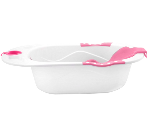 Wanienka z siedziskiem różowa 83 x 50 x 23 cm KINDERSAFE 