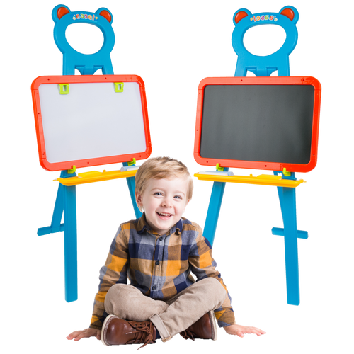 Tablica dwustronna - kredowa, magnetyczna + KREDA