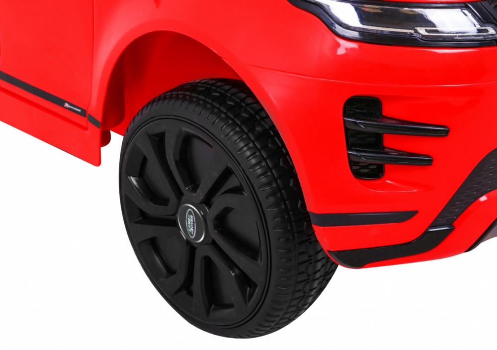 Range Rover Evoque na akumulator dla dzieci Czerwony + Pilot + Wolny Start + MP3 LED