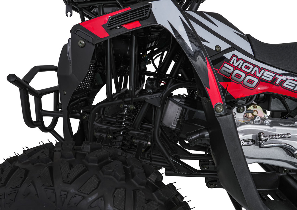Pojazd Quad Spalinowy 200CC MONSTER Czerwony