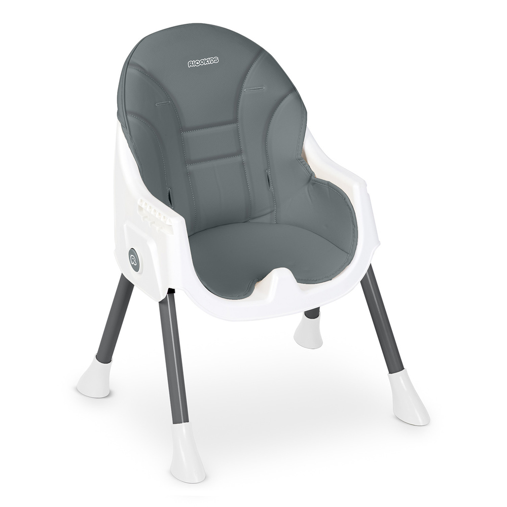 Krzesełko do karmienia Mani szare