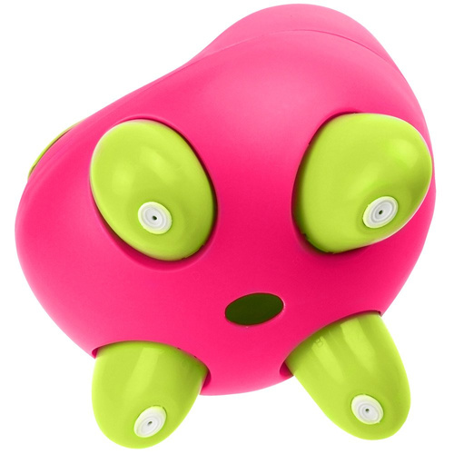 Nocniczek z klapką KINDERSAFE Różowo-zielony