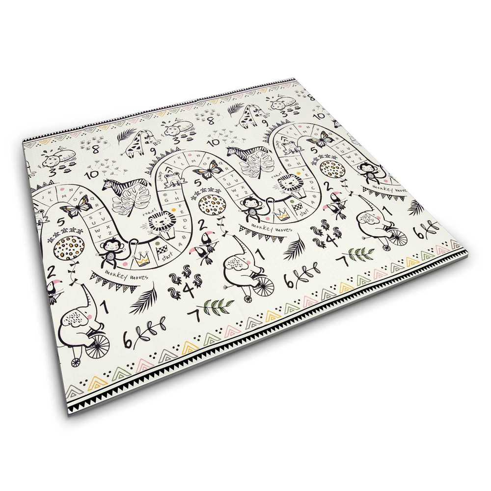 Mata piankowa edukacyjna składana 200 x 180 x 1 cm