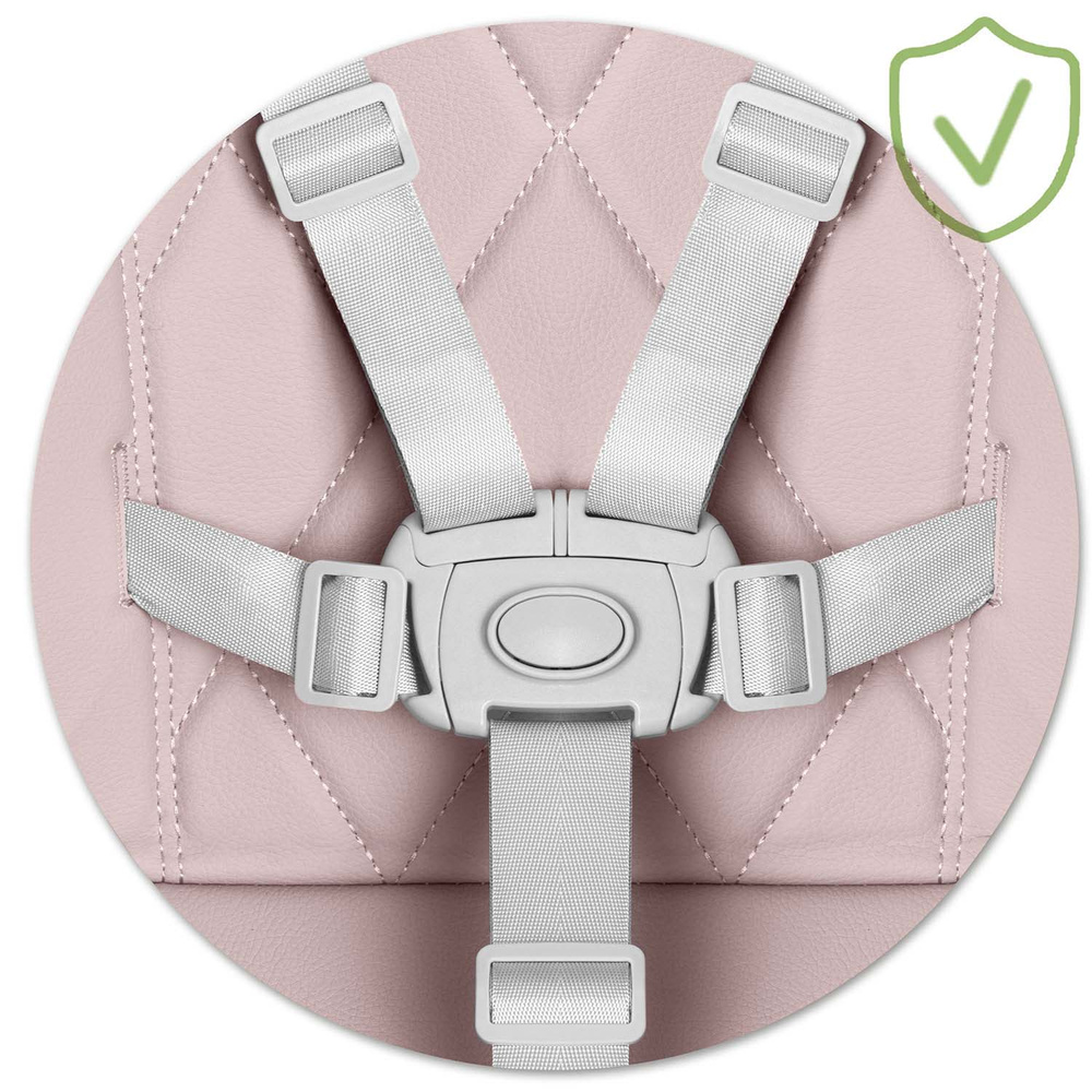 Krzesełko do karmienia Elite różowe