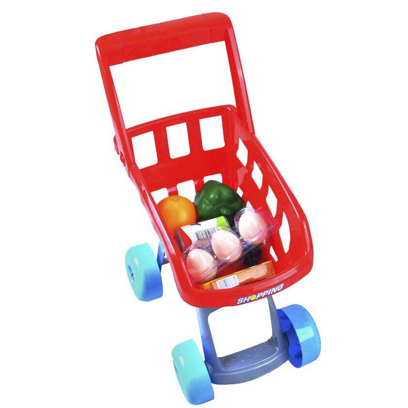 Supermarket Sklep kasa Wózek Zakupy akcesoria market zestaw akcesoria